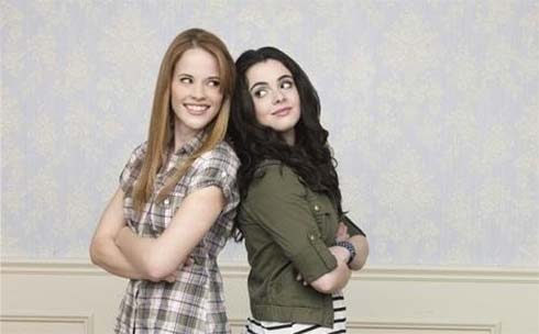 Katie Leclerc and Vanessa Marano in Switched at Birth