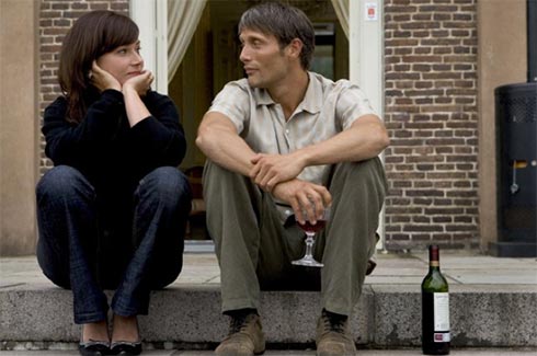 Sidse Babett Knudsen and Mads Mikkelsen in After the Wedding