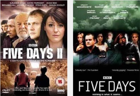 Posters for 2 seasons of Five Days