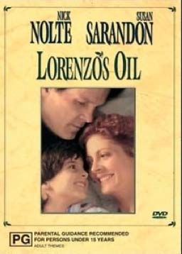 The poster for Lorenzo's Oil