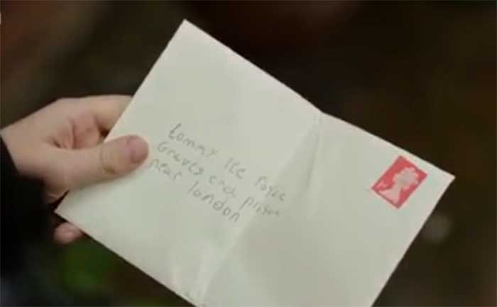 Ryan intends to mail Tommy a letter