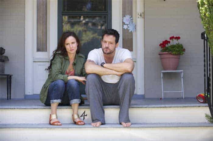 Juliette Lewis and Josh Hopkins in Kelly and Cal