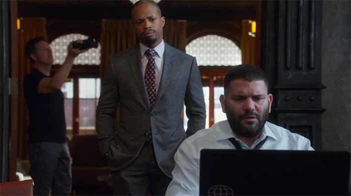 Cornelius Smith, Jr. and Guillermo Diaz in Scandal: Gladiator Wanted