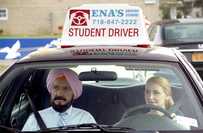 Ben Kingsley and Patricia Clarkson in Learning to Drive
