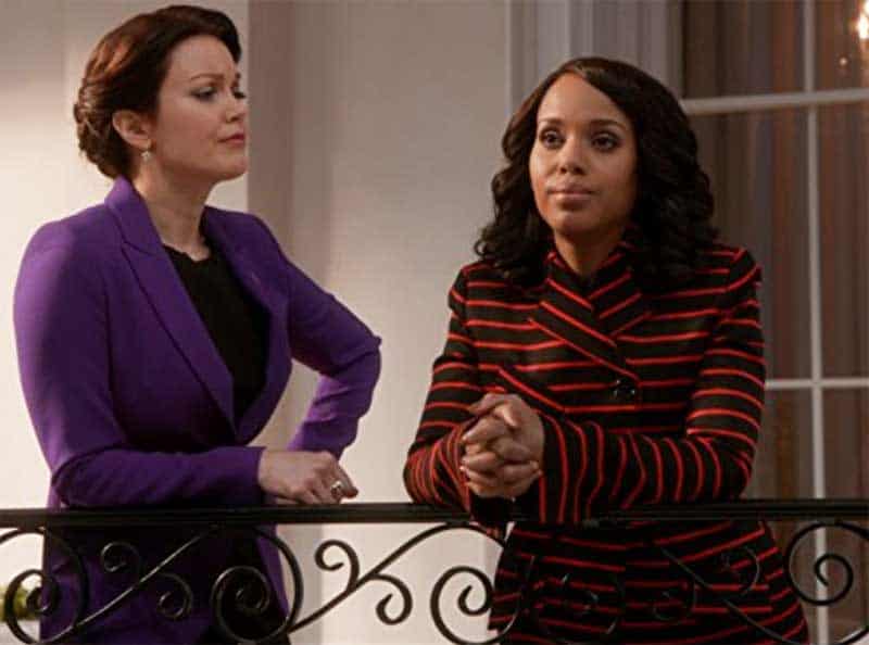 Kerry Washington and Bellamy Young in Scandal