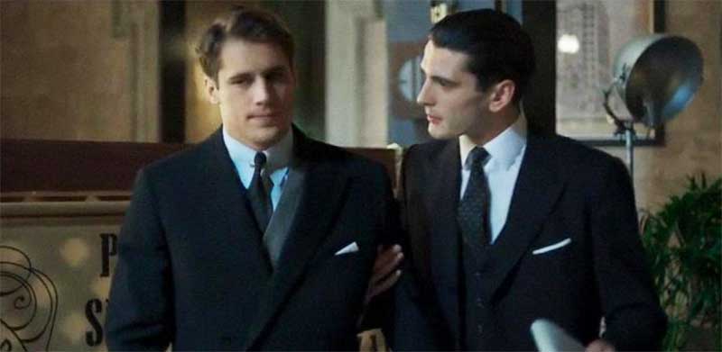 Martiño Rivas and Yon González in Cable Girls