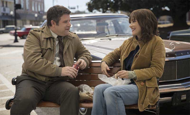 Sean Astin and Winona Ryder in Stranger Things