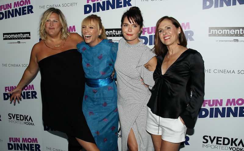 Toni Collette, Molly Shannon, Bridget Everett, Katie Aselton at an event for Fun Mom Dinner