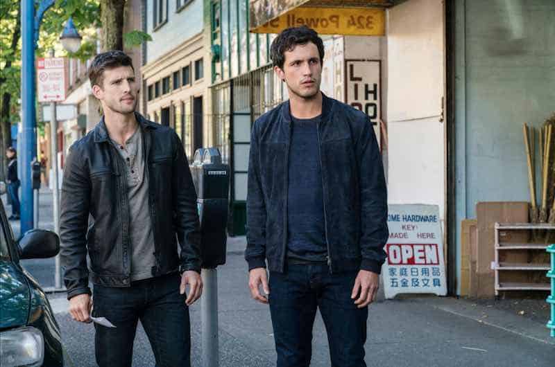 Parker Young and Rob Heaps in Imposters