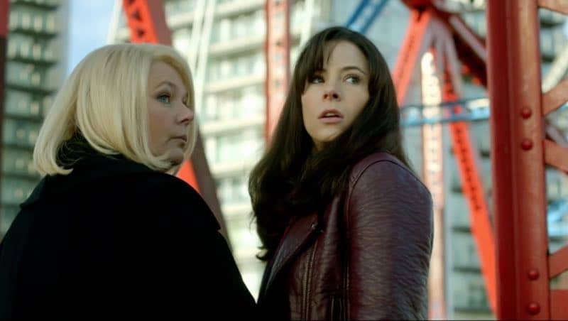 Joanna Scanlan and Elaine Cassidy in No Offence