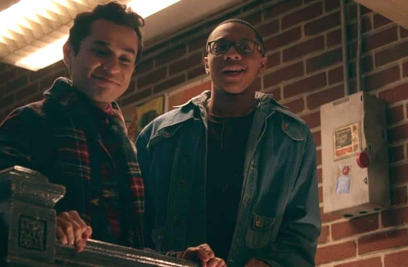 DeRon Horton and Rudy Martinez in Dear White People