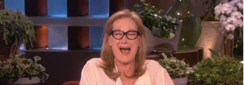Meryl Streep on the Ellen Show