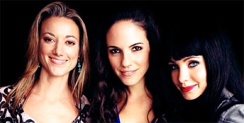 Zoie Palmer, Anna Silk and Ksenia Solo from Lost Girl