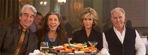 The cast of Grace & Frankie