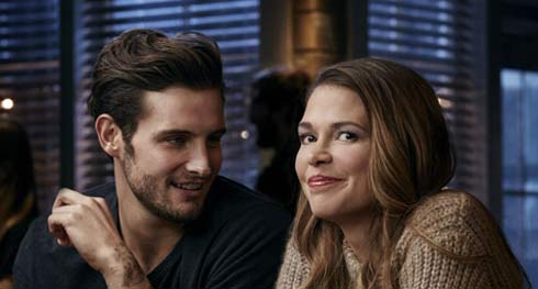 Nico Tortorella and Sutton foster from Younger