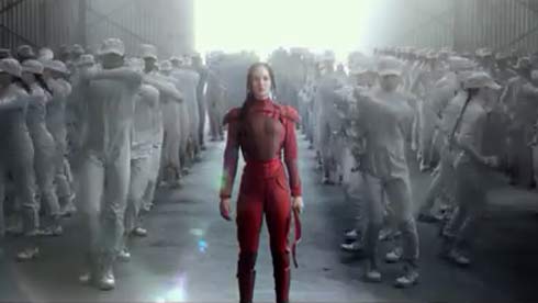 Katniss and her freedom fighters