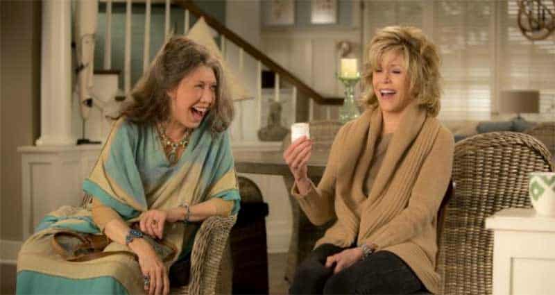 Lily Tomlin and Jane Fonda in Grace and Frankie