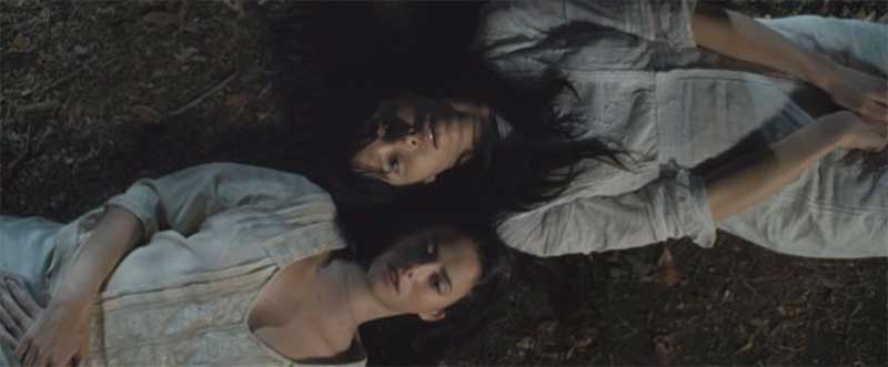 Jessica Biel and Kaya Scodelario in The Truth About Emanuel