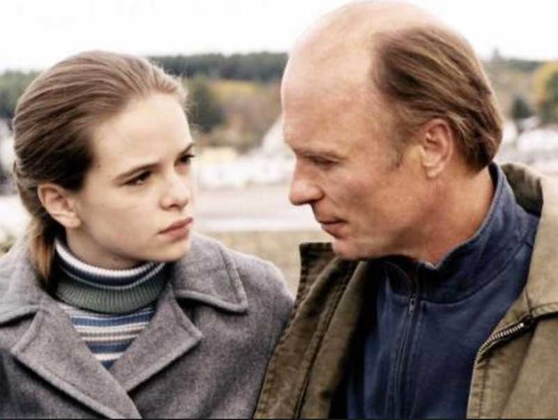 Danielle Panabaker and Ed Harris in Empire Falls