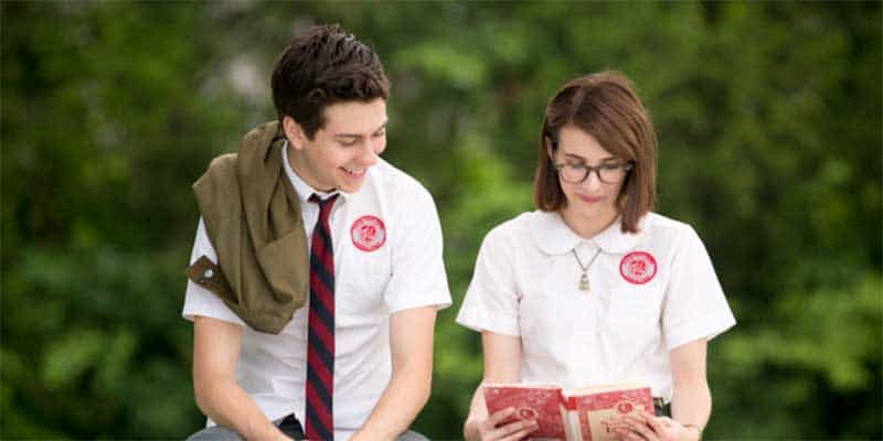 Emma Roberts and Nat Wolff in Ashby