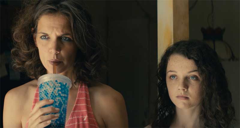 Katie Holmes and Stefania Owen in All We Had