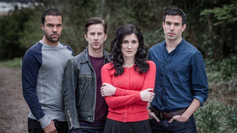 Lee Ingleby, O-T Fagbenle, Sarah Solemani, Tom Cullen in The Five