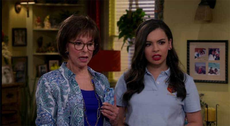 Rita Moreno and Isabella Gomez in One Day at a Time