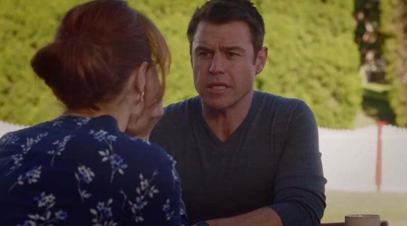 Hayley McElhinney and Rodger Corser in The Heart Guy (Doctor, Doctor)