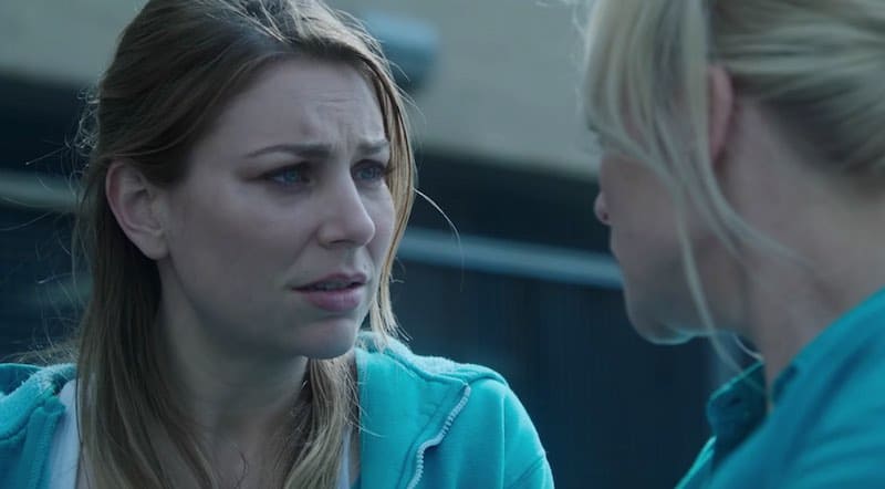 Kate Jenkinson and Susie Porter in Wentworth