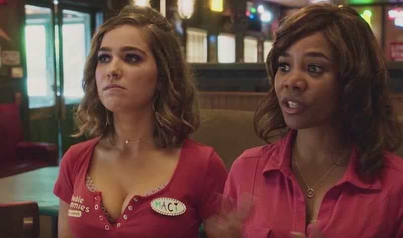 Haley Lu Richardson and Regina Hall in Support the Girls