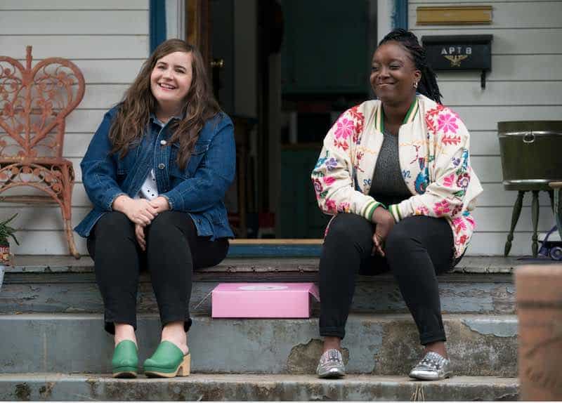 Aidy Bryant and Lolly Adefope in Shrill