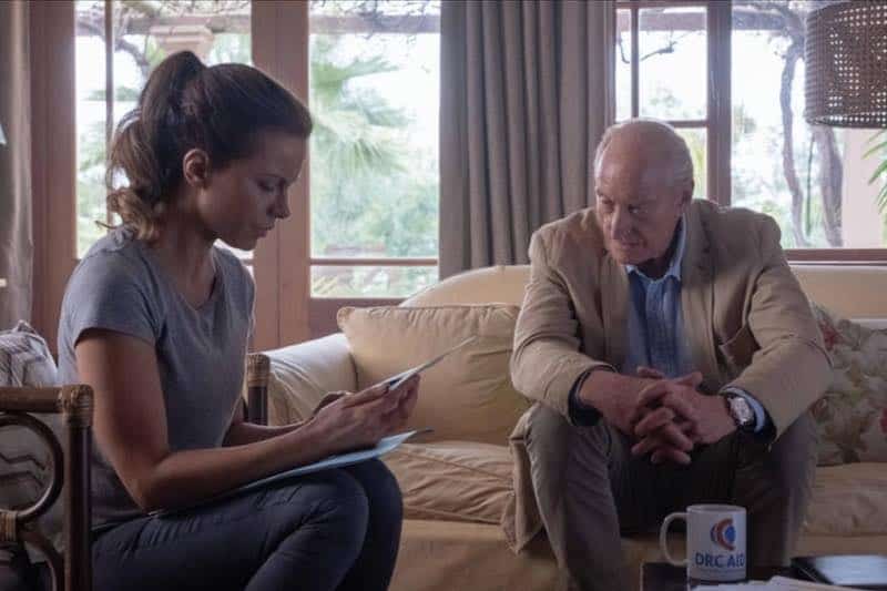 Kate Beckinsale and Charles Dance in The Widow