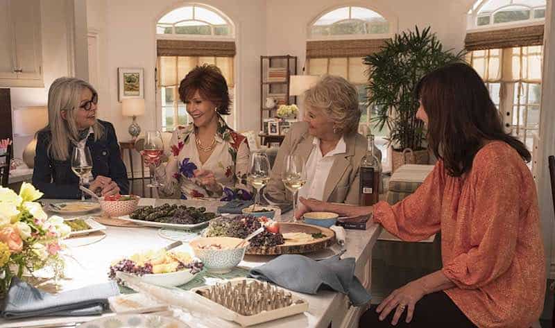 Candice Bergen, Jane Fonda, Diane Keaton, and Mary Steenburgen in Book Club