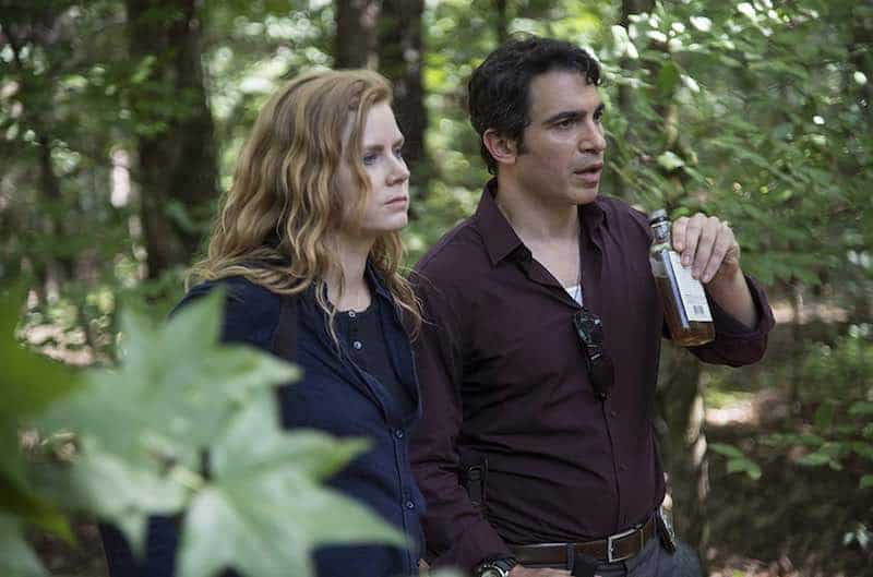 Amy Adams and Chris Messina in Sharp Objects