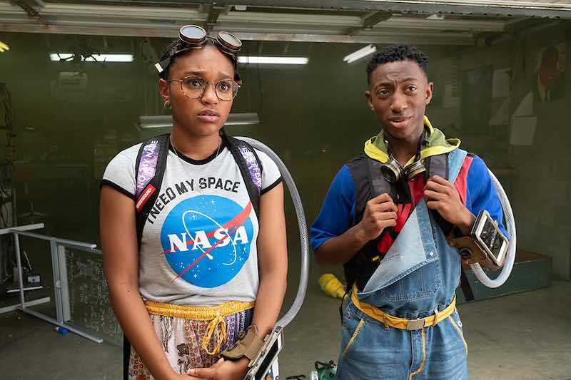 Eden Duncan-Smith and Dante Crichlow in See You Yesterday