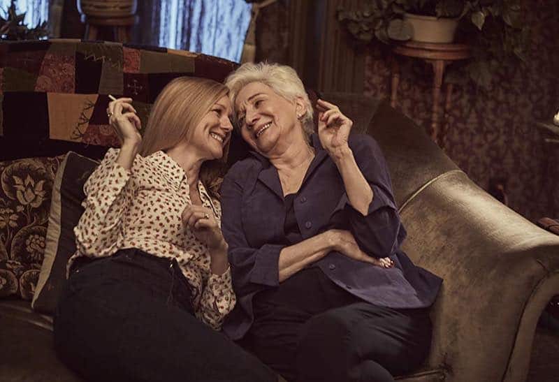 Laura Linney and Olympia Dukakis in tales of the city