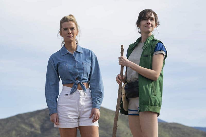 Alison Brie and Betty Gilpin in GLOW