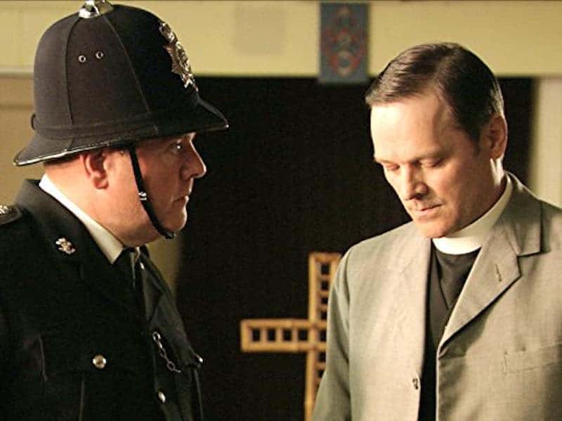 Alun ap Brinley and Mark Heap in The Indian Doctor
