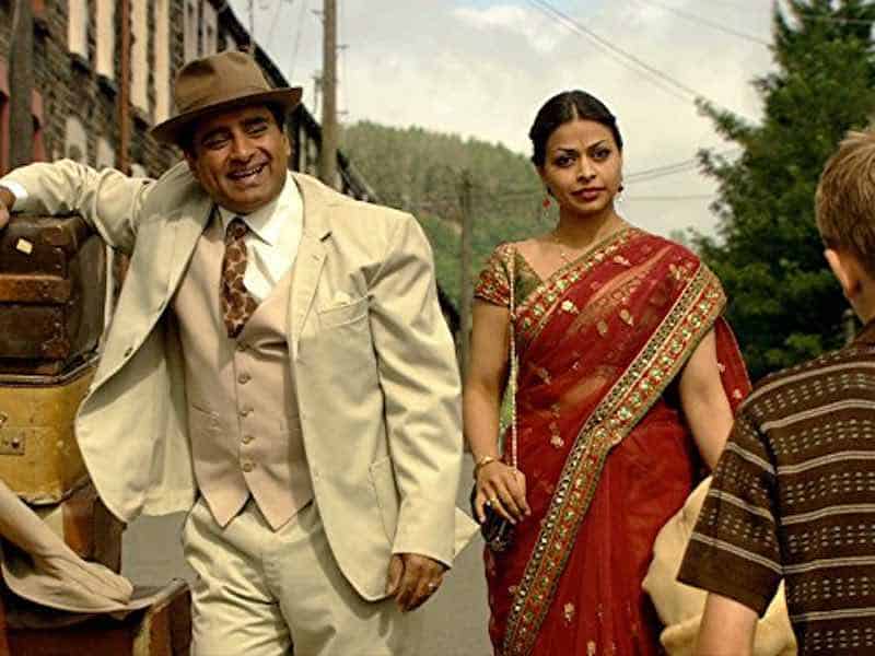Sanjeev Bhaskar and Ayesha Dharker in The Indian Doctor