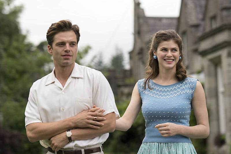 Alexandra Daddario and Sebastian Stan in We Have Always Lived in the Castle
