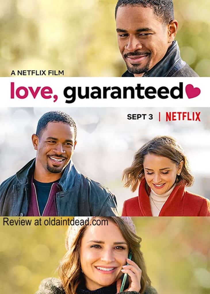 The poster for Love, guaranteed