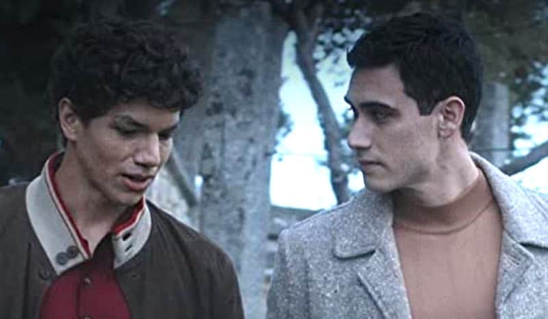 Alejandro Speitzer and Isaac Hernández in Someone has to Die