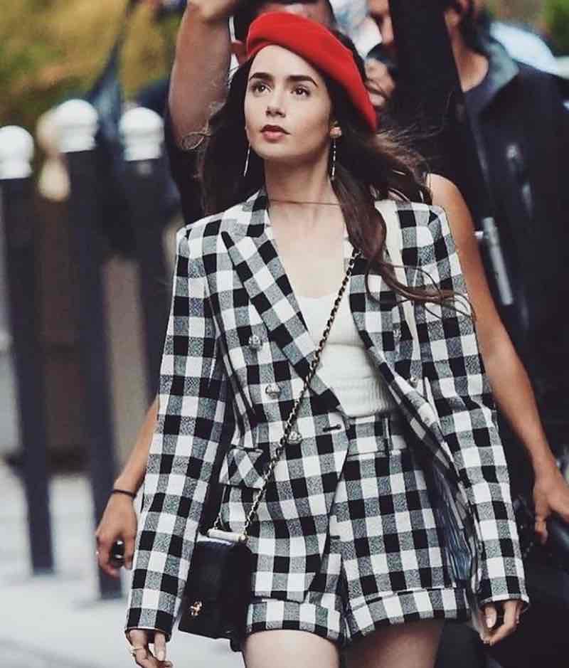 Lily Collins in Emily in Paris
