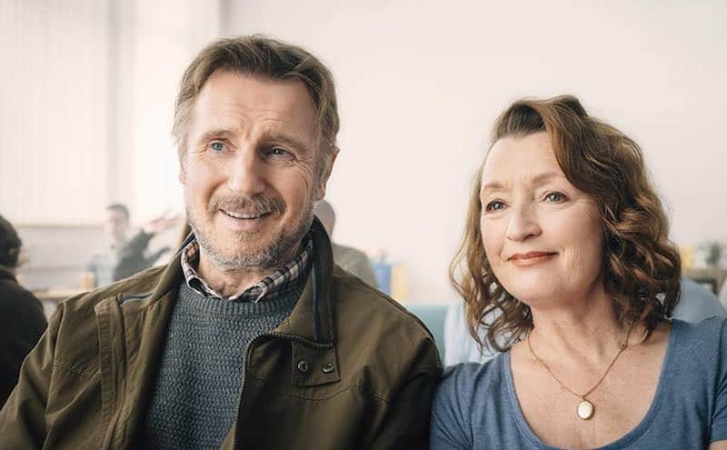 Liam Neeson and Lesley Manville in Ordinary Love