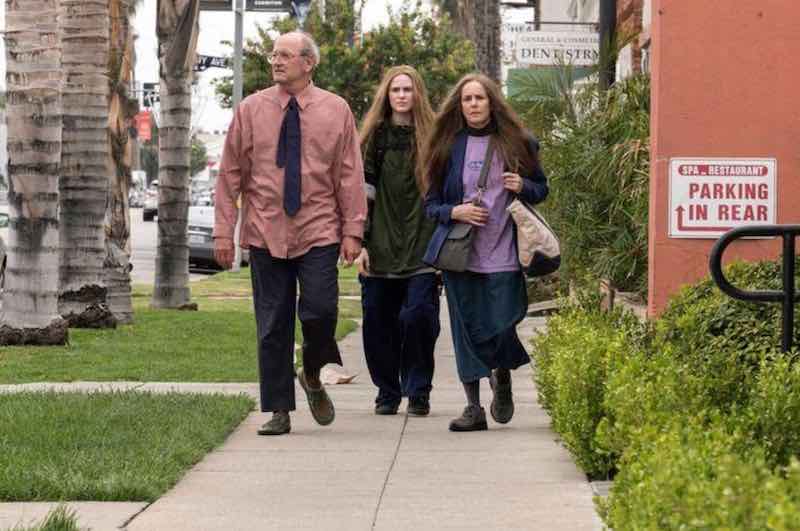 Richard Jenkins, Debra Winger, and Evan Rachel Wood in Kajillionaire