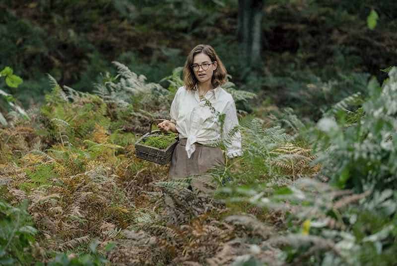 Lily James in The Dig
