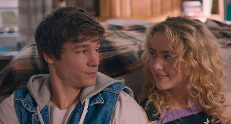 Kathryn Newton and Kyle Allen in The Map of Tiny Perfect Things