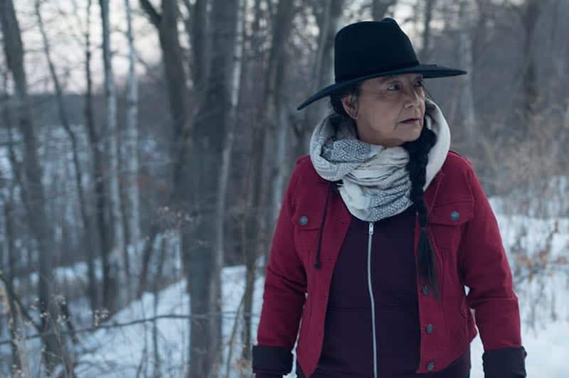 Falls Around Her with Tantoo Cardinal in her first starring role