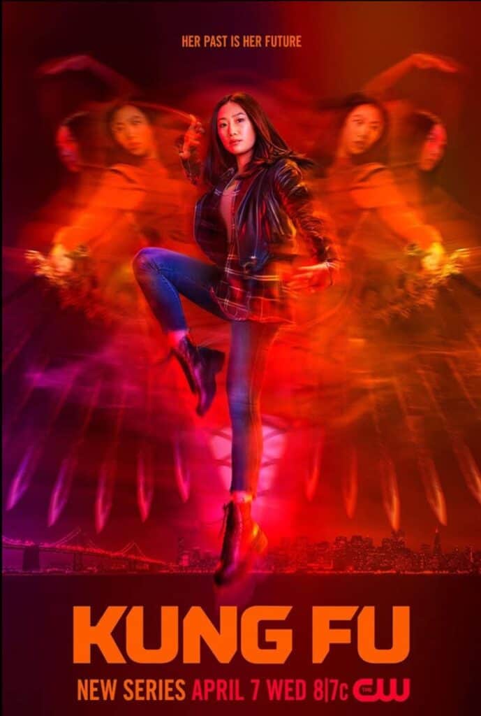 Kung Fu poster featuring Olivia Liang