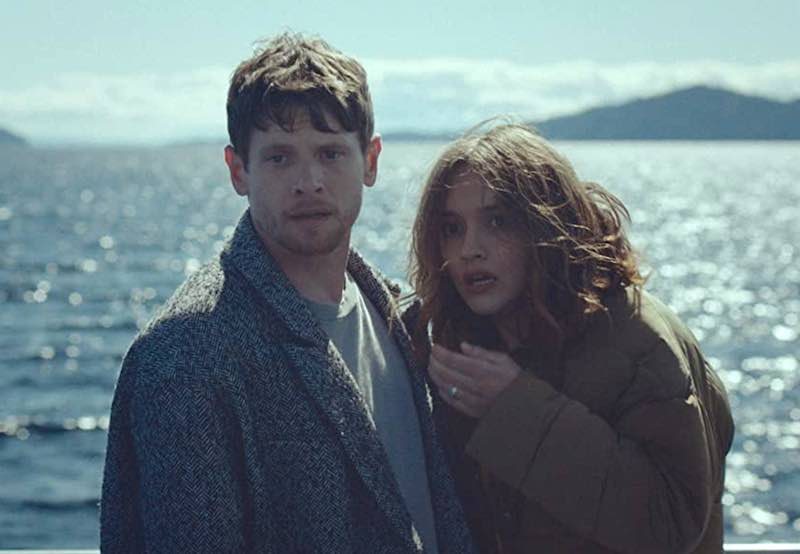 Jack O'Connell and Olivia Cooke in Little Fish